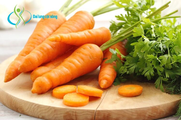 Cà rốt có tác dụng giảm đau lưng kỳ điệu